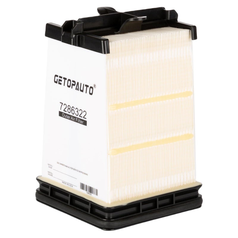 GETOPAUTO 7221934 & 7286322(7221933) Inner & Outer Air Filter Kit Fit for Bobcat Track Loaders T450 T550 T590 & Skid Steer Loaders S450 S510 S530 S550 S570 - Image 4